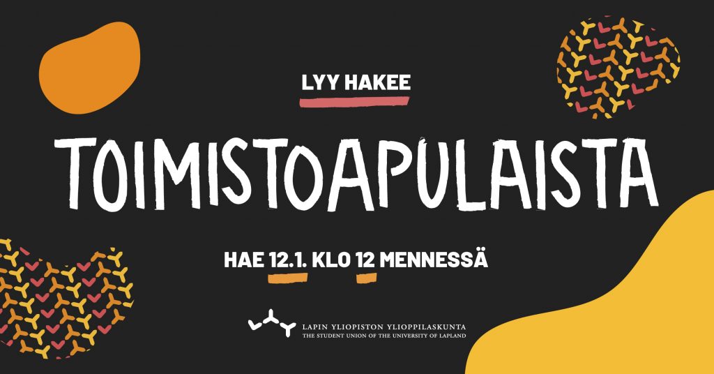 LYY hakee toimistoapulaista