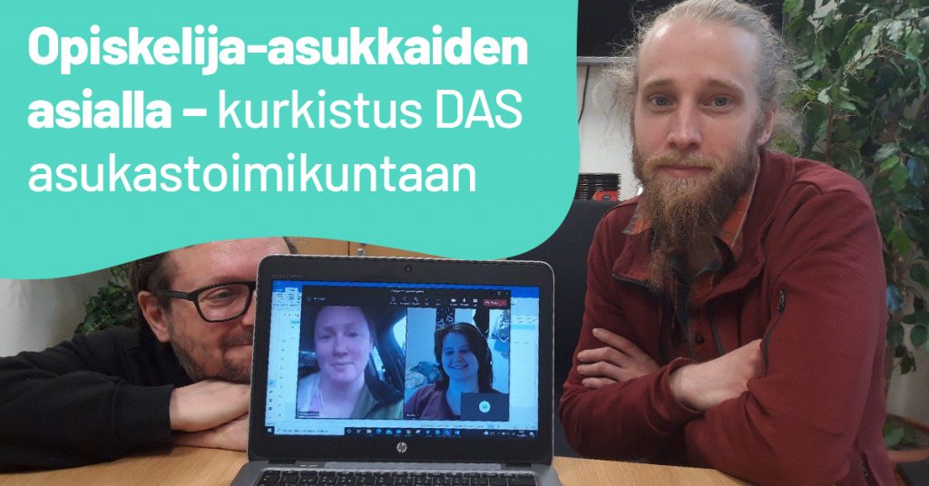Opiskelija-asukkaiden asialla - Kurkistus DAS asukastoimikuntaan