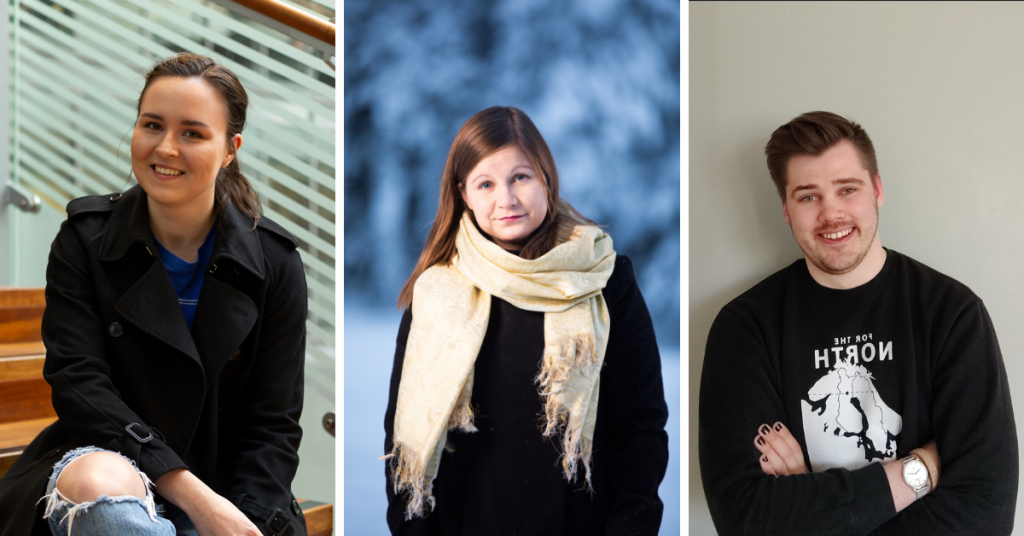 Uudet tyypit syksyllä 2022: Lotta Laitila, Ella Keski-Panula, Joel Liukkonen