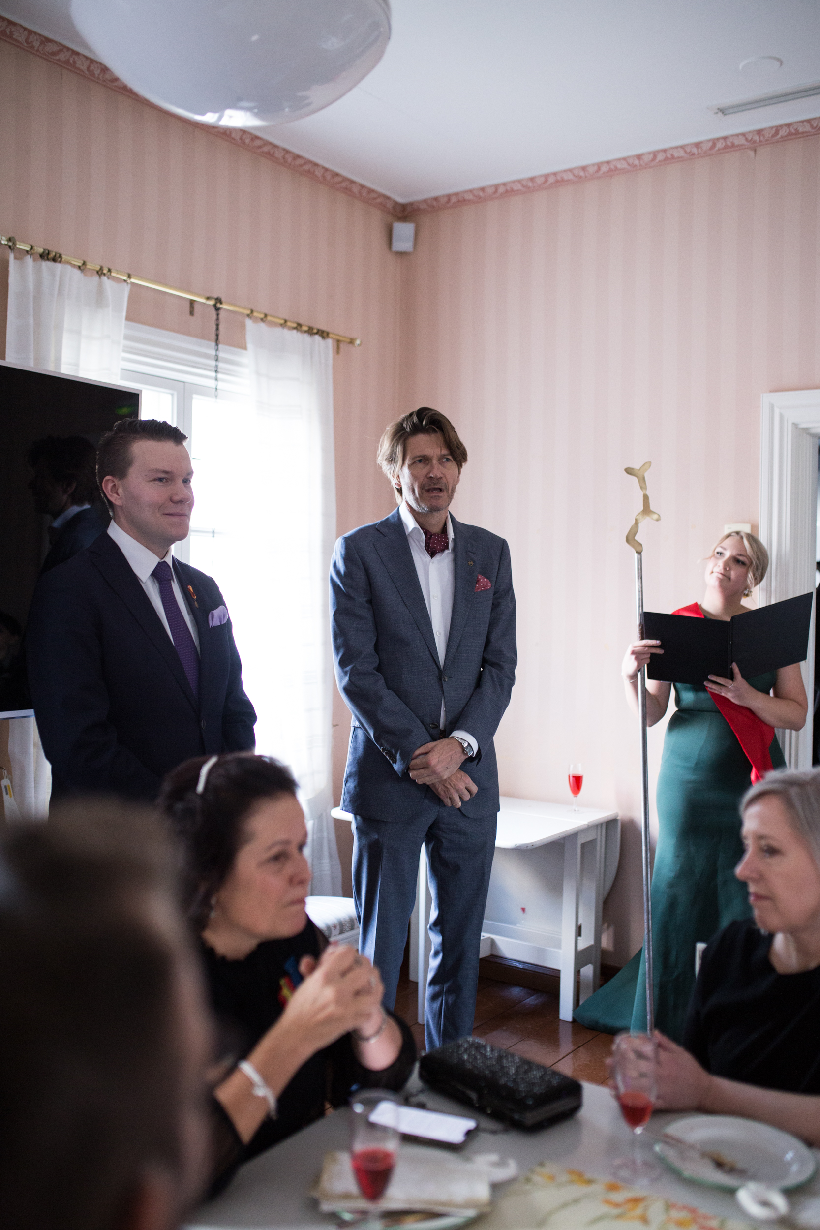 Rovaniemen kaupunki esittää tervetuliaissanansa.