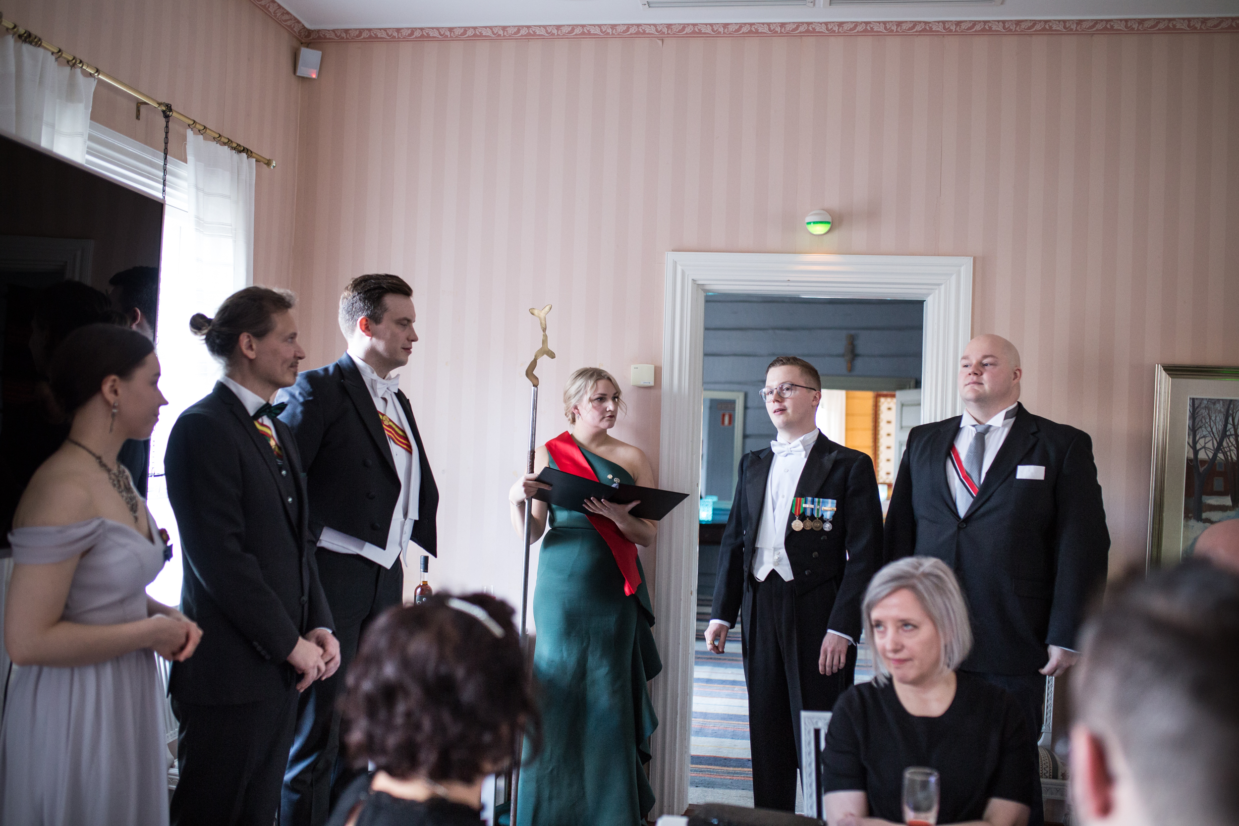 Lapin opiskelevat reserviläiset (LORU ry) esittävät onnittelunsa LYYlle.